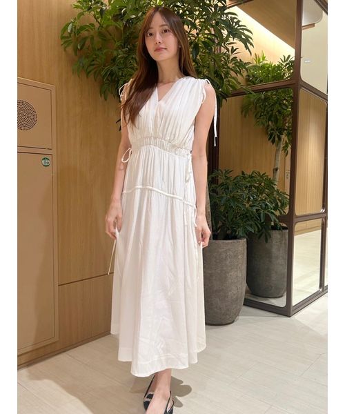 CELFORD カシュクールリボンノースリーブワンピース CELFORD｜カシュクールリボンノースリーブワンピース | Rakuten