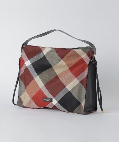 クレストブリッジチェックギャザーバッグ