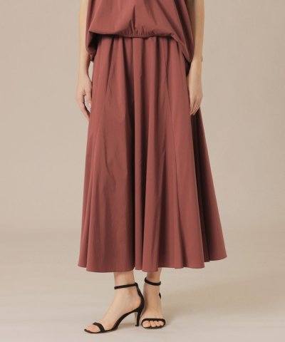 コットンナイロンストレッチスカート