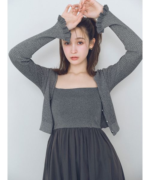 フランシュリッペ　パールカーディガン　FL5　ユキエモン カーディガン｜阪急百貨店公式通販サイト｜阪急百貨店オンライン