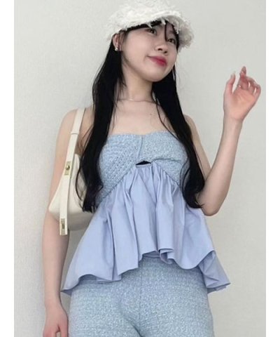 バルーンペプラムベアトップス