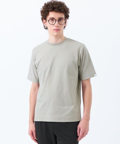ミニチェックリンクス クルーネックTシャツ