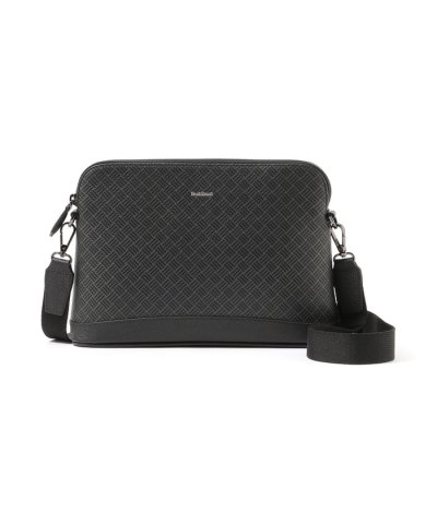 パケ柄 ナイロンクラッチ＆ショルダーバッグ（ポリウレタン樹脂コーティング）