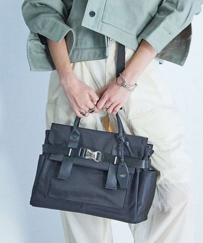 【CLASSY掲載】ABILITY/ナイロンBELTEDトート