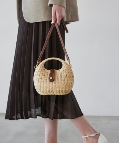 ラタンミニショルダー