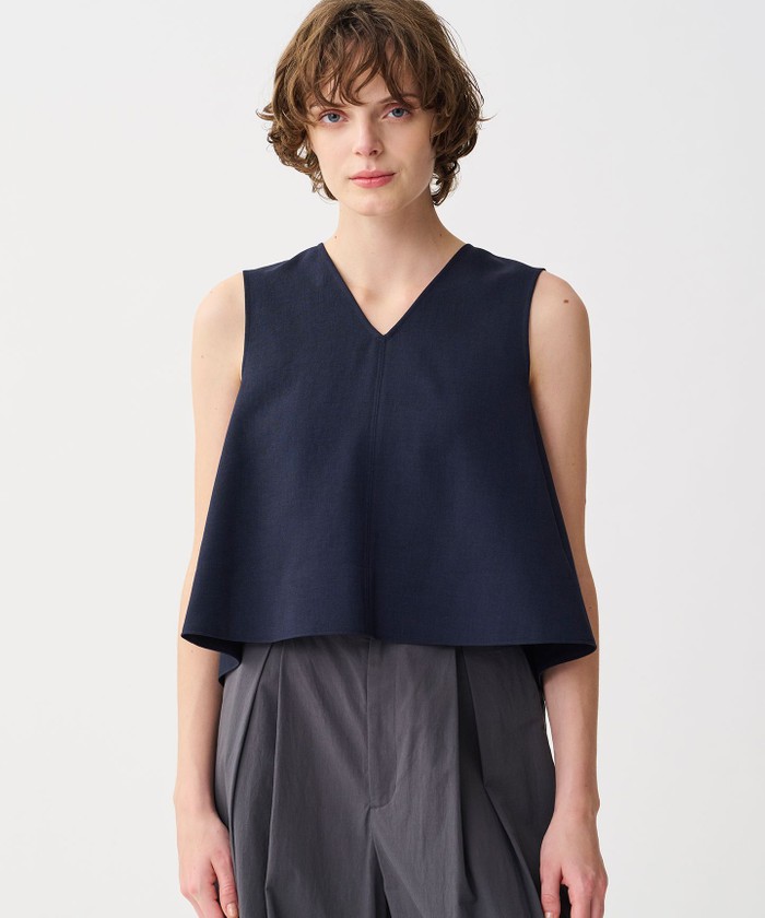 UNCRAVE 【UVカット・接触冷感・洗濯機洗い可】ウォッシャブルドライサップ テントラインブ ネイビー 2 UNCRAVE 【UVカット・接触冷感・洗濯機洗い可】ウォッシャブルドライサップ テントラインブ ネイビー 2