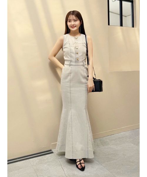 デニムマーメイドワンピース （IND）　2 デニムマーメイドワンピース （IND） 2