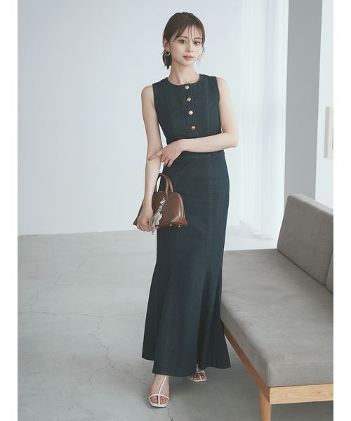 デニムマーメイドワンピース デニムマーメイドワンピース(508125338)｜阪急百貨店公式通販