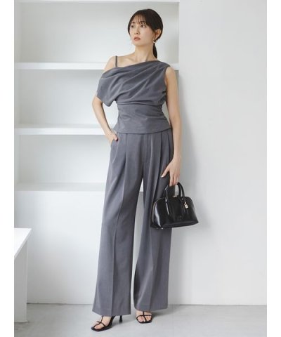 ワイドロングパンツ