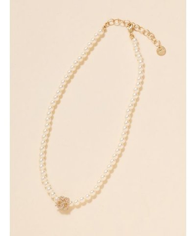 ストーンモチーフネックレス