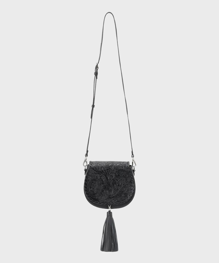 GRACECONTINENTAL PaisleyMiniBag ブラック F GRACECONTINENTAL PaisleyMiniBag ブラック F