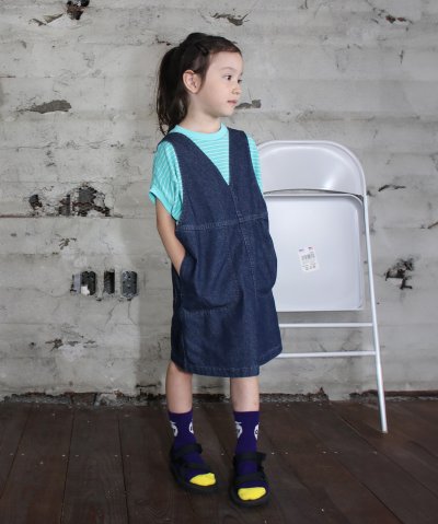 グルーヴィーカラーズ GROOVY COLORS Denim Jumper Sk