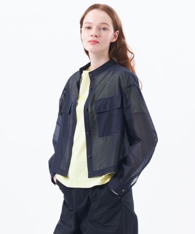 シアーシャツブルゾン
