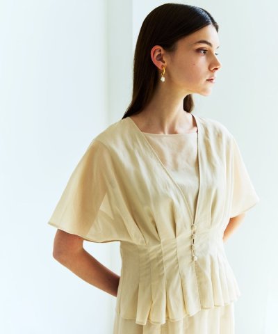 ハイツイストボイル ボレロブラウス