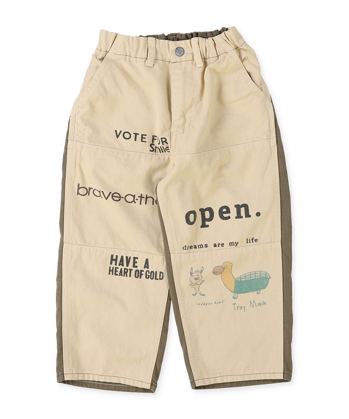 DENIMDUNGAREE デニムダンガリー DENIM DUNGAREE Oxford Remake Pa グレー 130 DENIMDUNGAREE デニムダンガリー DENIM DUNGAREE Oxford Remake Pa グレー 130
