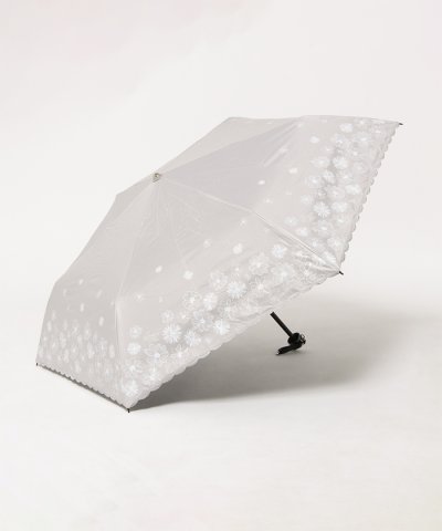 LANVIN en Bleu ランバンオンブルー 晴雨兼用日傘 折りたたみ傘 フ