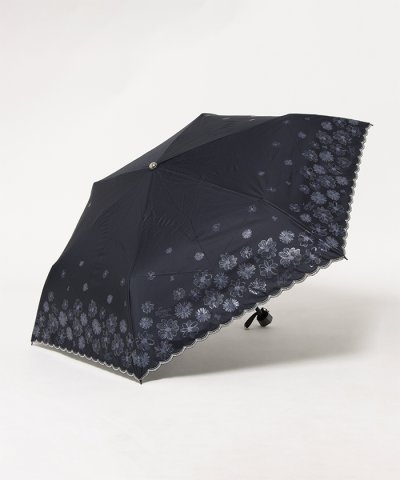 LANVIN en Bleu ランバンオンブルー 晴雨兼用日傘 折りたたみ傘 フ