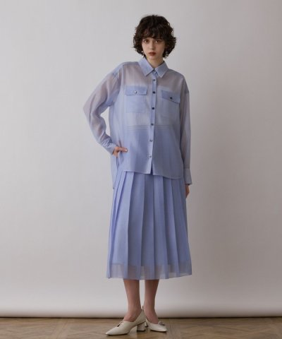 マットシアープリーツスカート