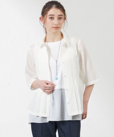 シルキーローンショートシャツ