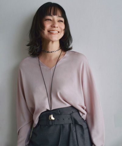 モチーフロングネックレス