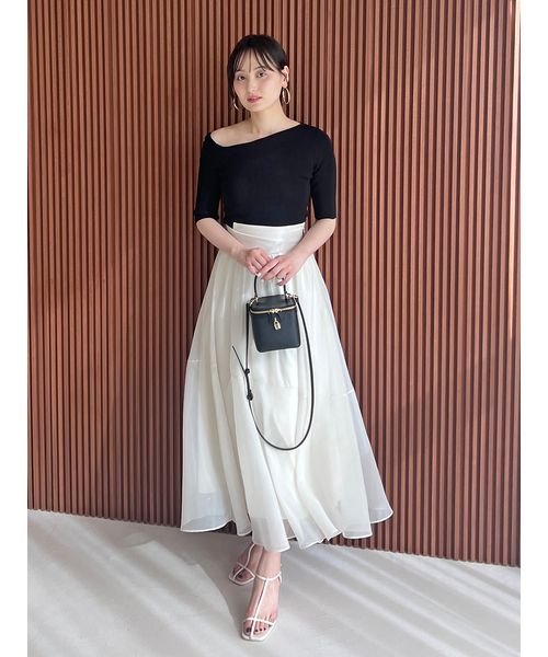 オーガンフレアースカート(508140810)｜阪急百貨店公式通販サイト  