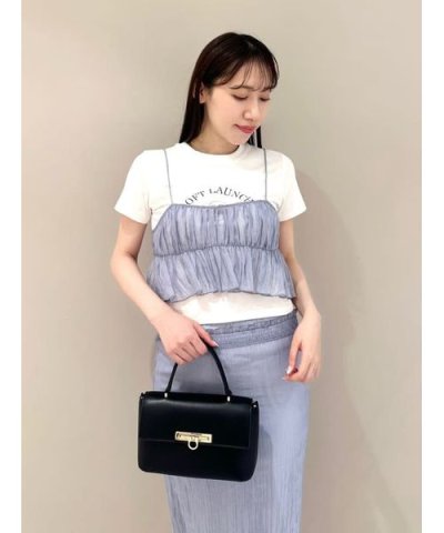 ビスチェレイヤードロゴTシャツ