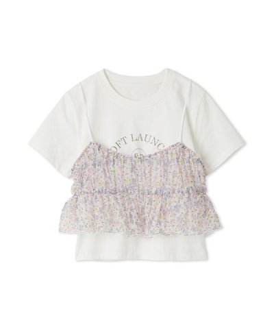 ビスチェレイヤードロゴTシャツ