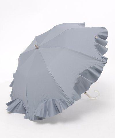 LANVIN en Bleu ランバンオンブルー 折りたたみ傘 楽折 ラッフルフ