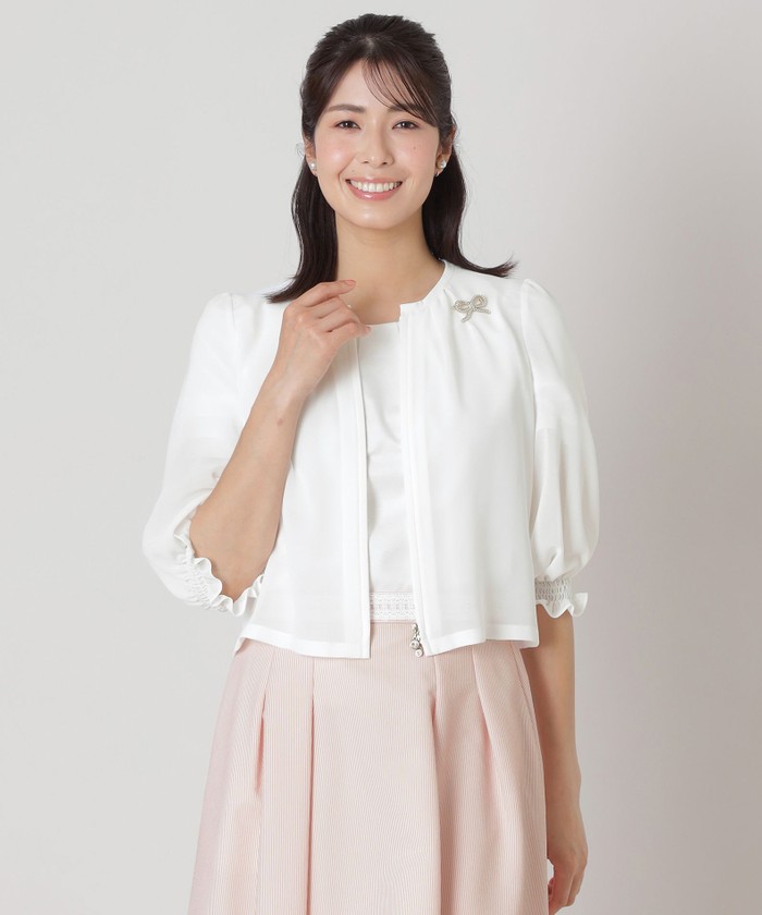 トゥービーシックブルゾン トリプルクロスギャザー ブルゾン(ブルゾン)｜TO BE CHIC(トゥー