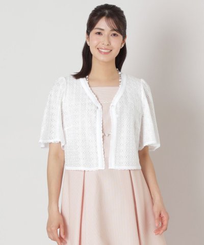 フラワー刺しゅうコンビ ボレロ