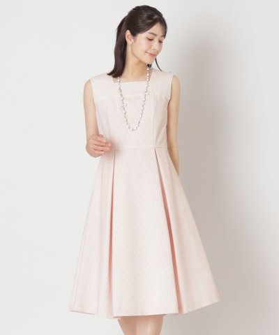 シアサッカー ストライプワンピース