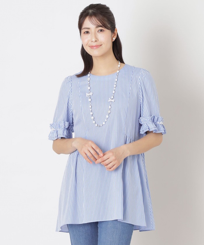 ブルー系｜シャツ・ブラウス｜TO BE CHIC(トゥー ビー シック