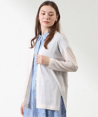 ナチュラルミックスカーディガン