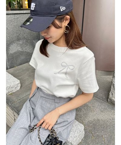 【限定カラーあり】ORGANICSラインストーンTシャツ
