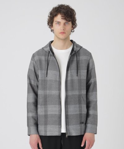 シャドークレストブリッジチェックカラミパーカー