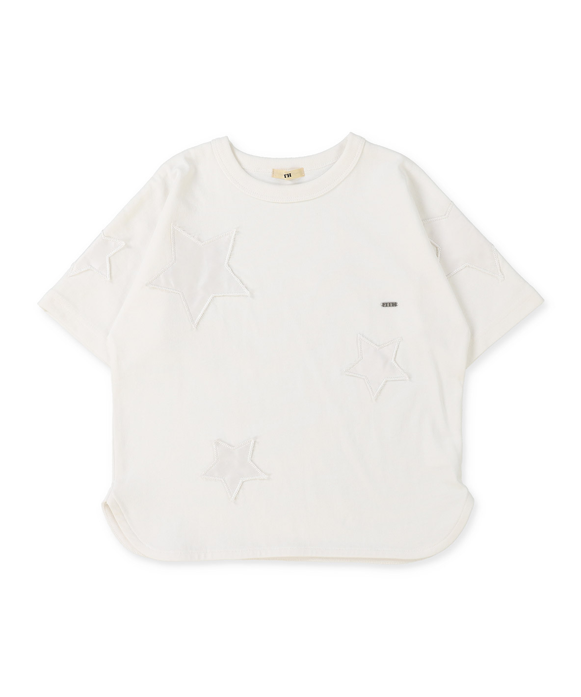 FITH フィス FITH Smooth Cotton Jersey and Star T ホワイト BM(90) FITH フィス FITH Smooth Cotton Jersey and Star T ホワイト BM(90)