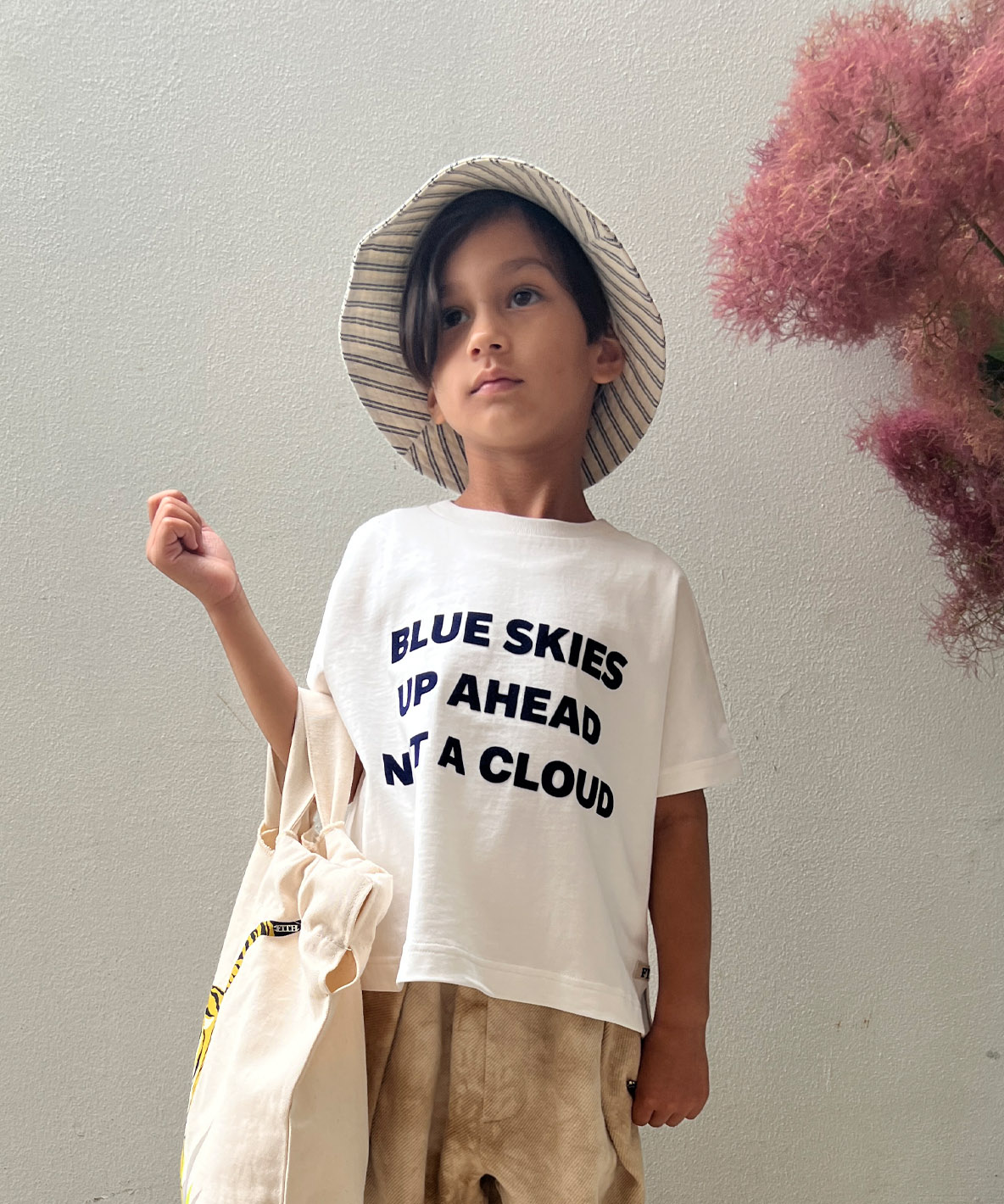 FITH フィス FITH Smooth Cotton Jersey BLUE SKIES ホワイト BM(90) FITH フィス FITH Smooth Cotton Jersey BLUE SKIES ホワイト BM(90)