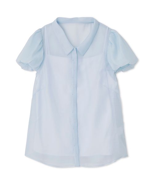 CELFORD♡襟付きキャップスリーブブラウス 楽天市場】【SALE／30%OFF】襟付きキャップスリーブブラウス