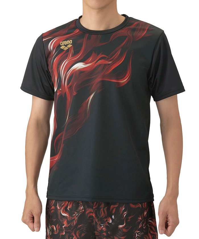 arena(ings) アリーナ arena 【arena INDOMITUS】Tシャツ ブラック系1 SS arena(ings) アリーナ arena 【arena INDOMITUS】Tシャツ ブラック系1 SS
