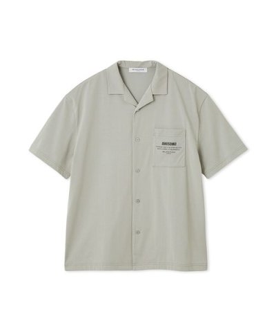 【HOMME】【接触冷感】スーピマコットンロゴシャツ
