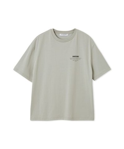 【HOMME】【接触冷感】スーピマコットンロゴTシャツ
