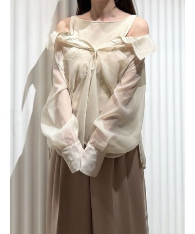 Sustainableシアーシャツニットセット