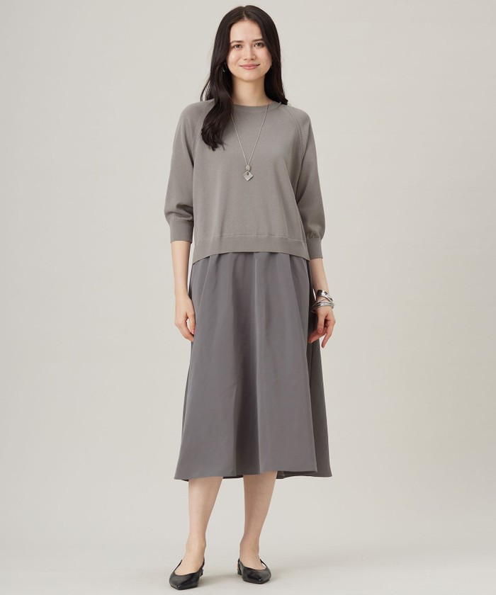 洗える】タフタコンビ ワンピース(508155887)｜阪急百貨店公式通販