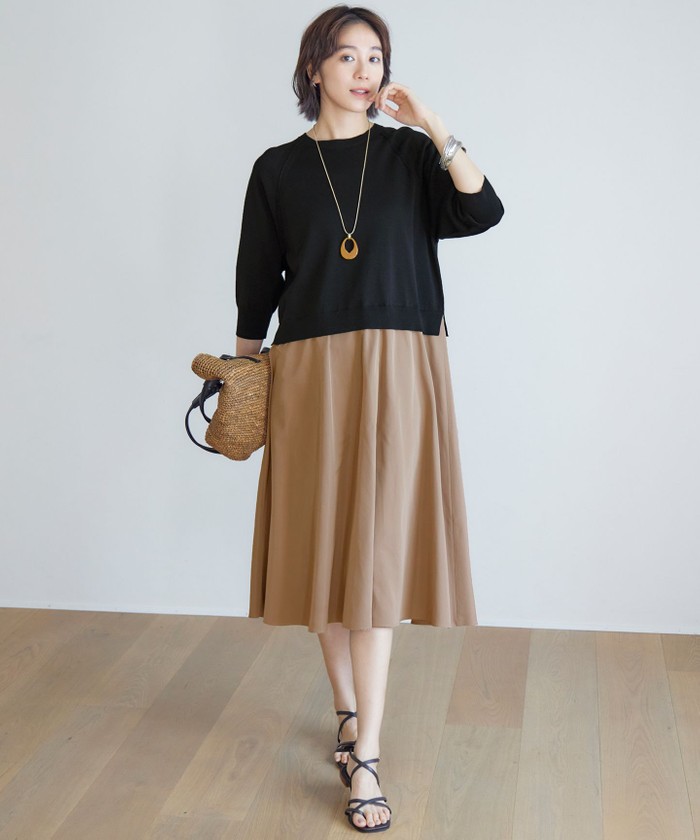 洗える】タフタコンビ ワンピース(508155887)｜阪急百貨店公式通販