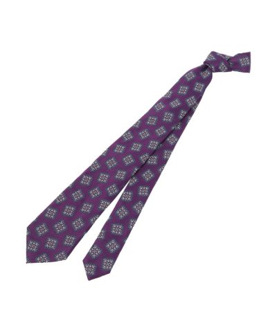 ネクタイ/中紋柄（スクエア模様）