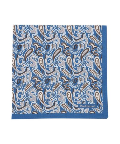 ペイズリープリントハンカチ