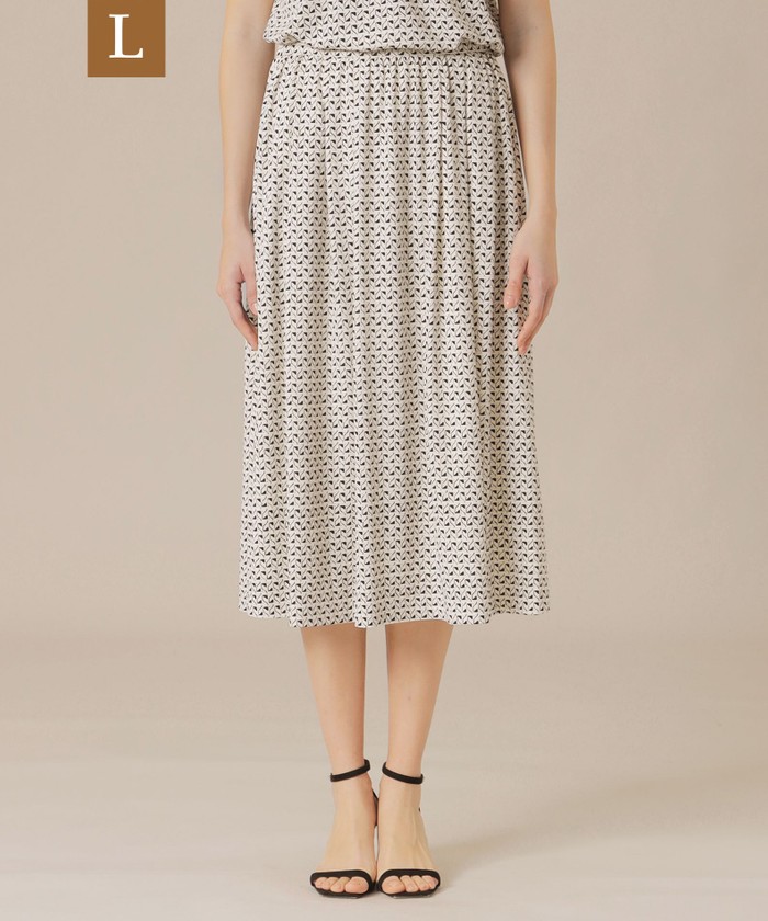 ホワイト系｜Aラインスカート｜MACKINTOSH LONDON(Lサイズ