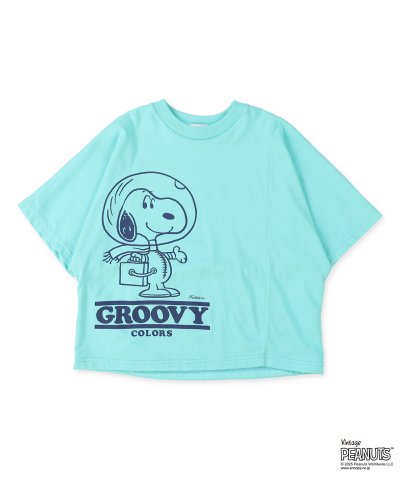グルーヴィーカラーズ GROOVY COLORS SNOOPY Wide Tee