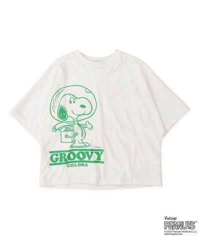 グルーヴィーカラーズ GROOVY COLORS SNOOPY Wide Tee