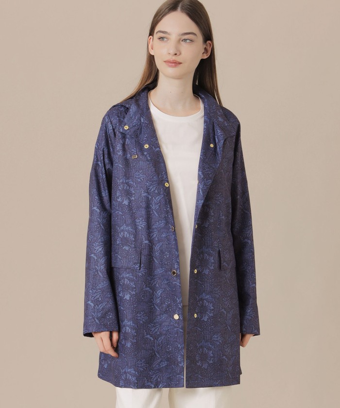 マッキントッシュロンドン　ダッフルコート　ネイビー　サイズ40　レディースL相当 MACKINTOSH - 美品 MACKINTOSH マッキントッシュ ウールメルトン